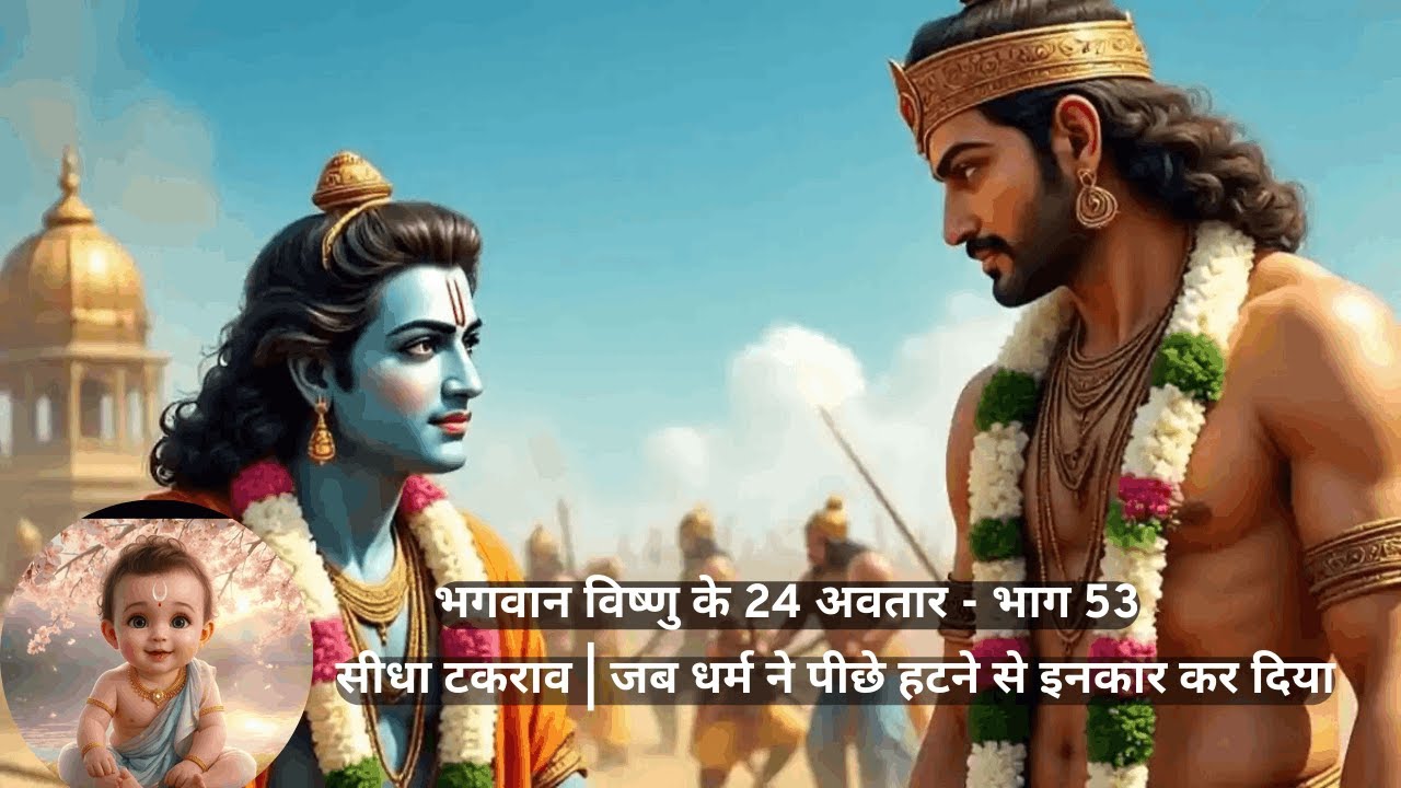 सीधा टकराव  जब धर्म ने पीछे हटने से इनकार कर दिया  Krishna Avatar Part 53