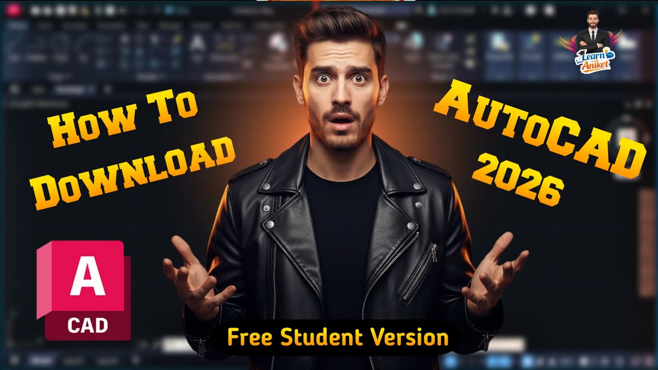 AutoCAD 2026 Student Version Free | Complete Installation Tutorial
