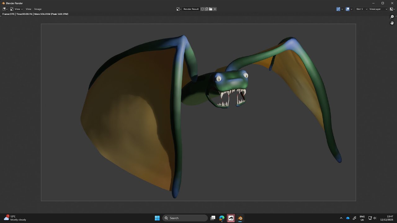 Snake Sculpting process (not full)
