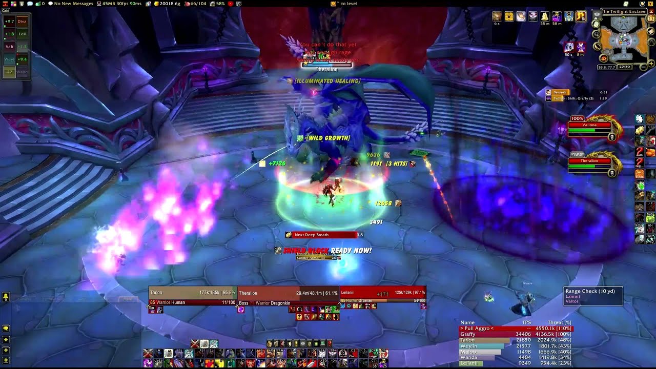 ★ WoW Raid - Valiona & Theralion 10 Heroic Kill & How-to! TTB + TGN