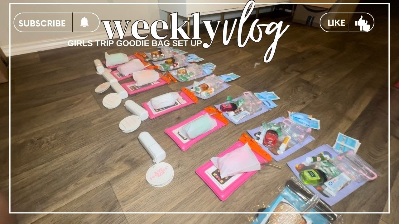 GIRLS TRIP GIFT BAG IDEAS: Prepare Girls Trip Gift Bags With Me For My Group Trip To Turks & Caicos