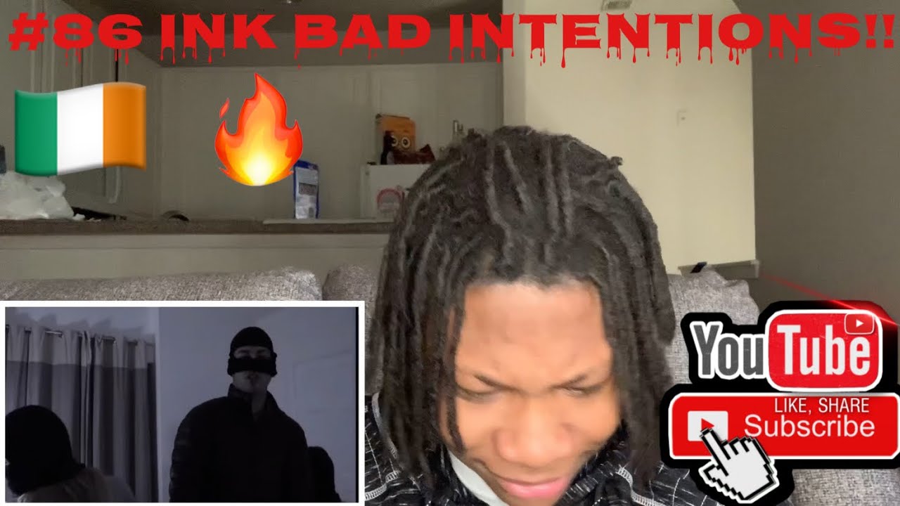 American Reacts To Irish Drill For The First Time #86 INK - BAD INTENTIONS (IRISH DRILL MUSIC)
