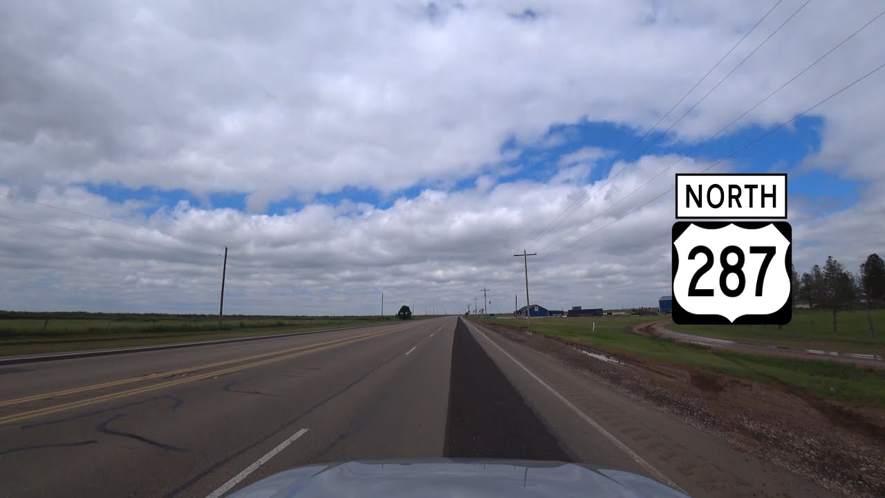 Американский автомобильный маршрут — железная дорога Panhandle & Santa Fe (от Стратфорда, Техас, ...
