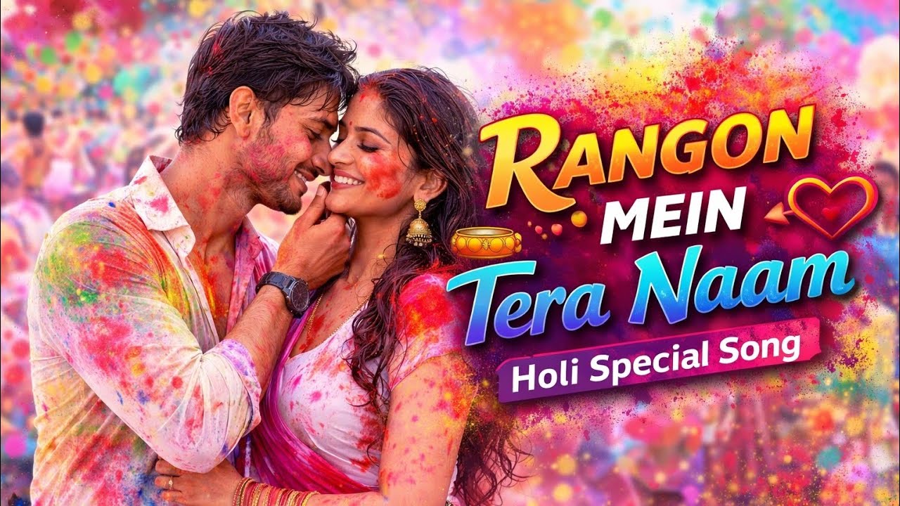 Rangon Main Tera Naam |  Rang barse Full Song  | Holi Soulful Special Song | Radha Rani song