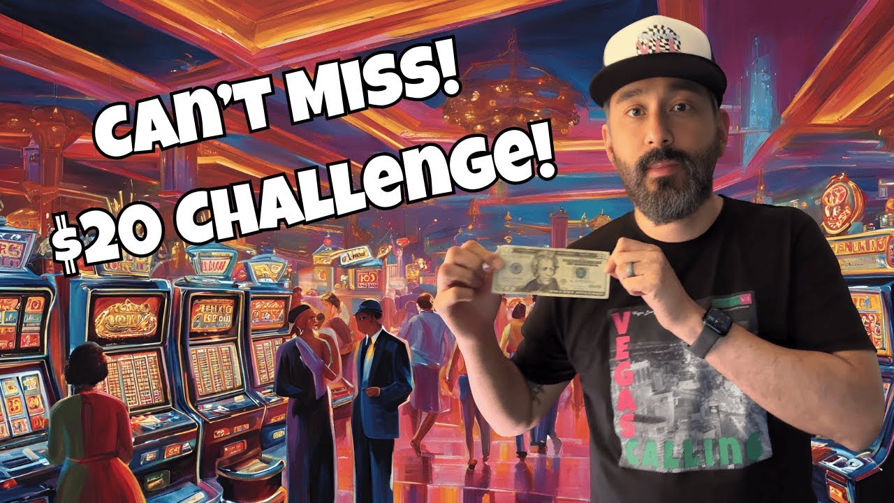 Incredible Win on $20 Slot Machine Challenge!
