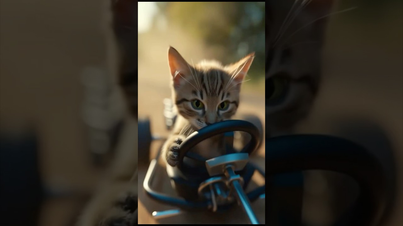 Did This Cat Really Drive a Go-Kart?