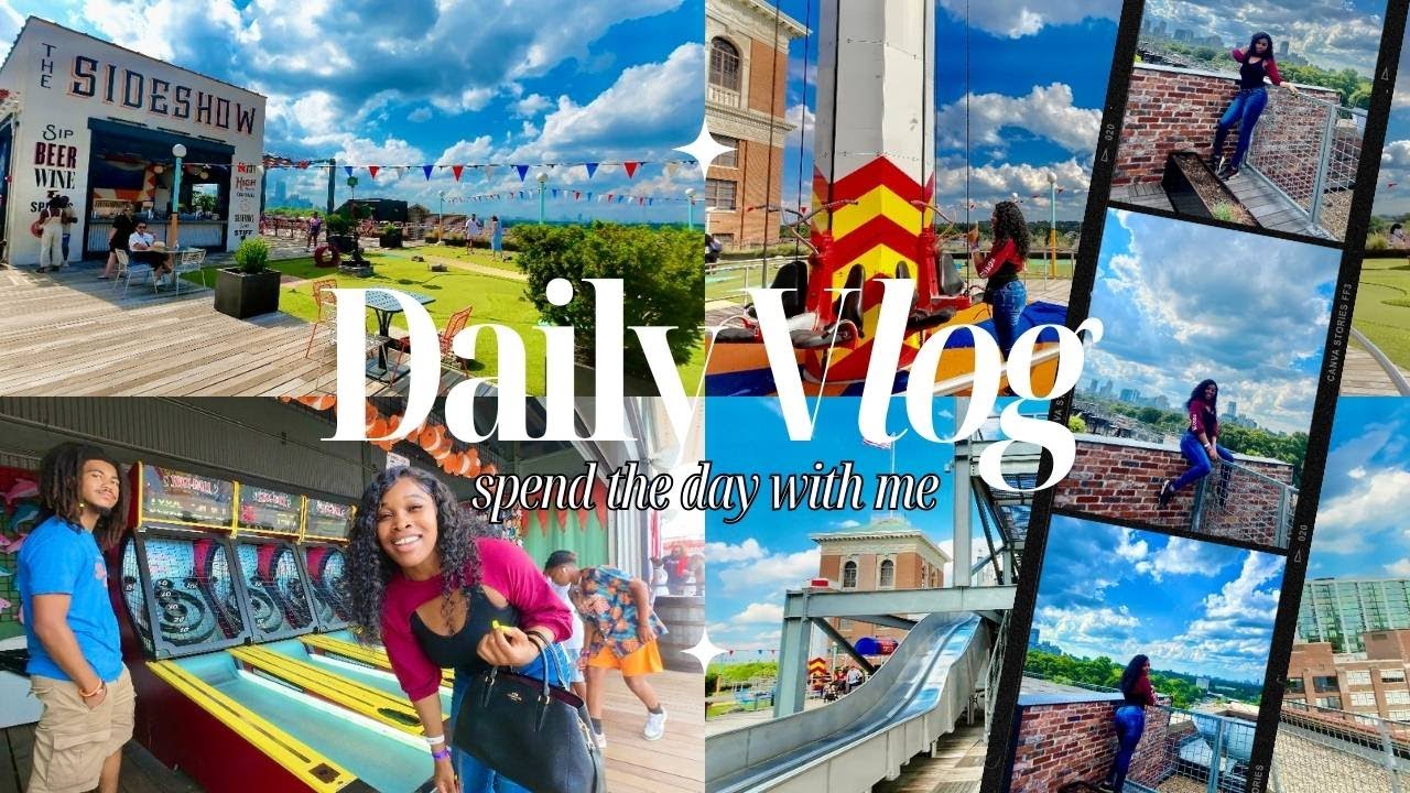 A Day in My Life Vlog + Ponce City Market Tour | Things to do in Atlanta #vlogvideo #Tour