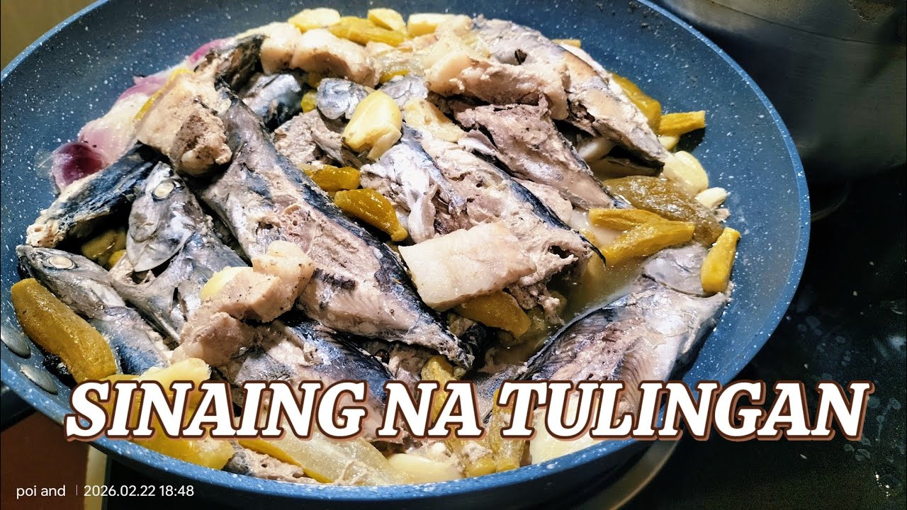 ANG MASARAP NA SINAING NA TULINGAN #filipinorecipe #kaintayo #masarapnaulam