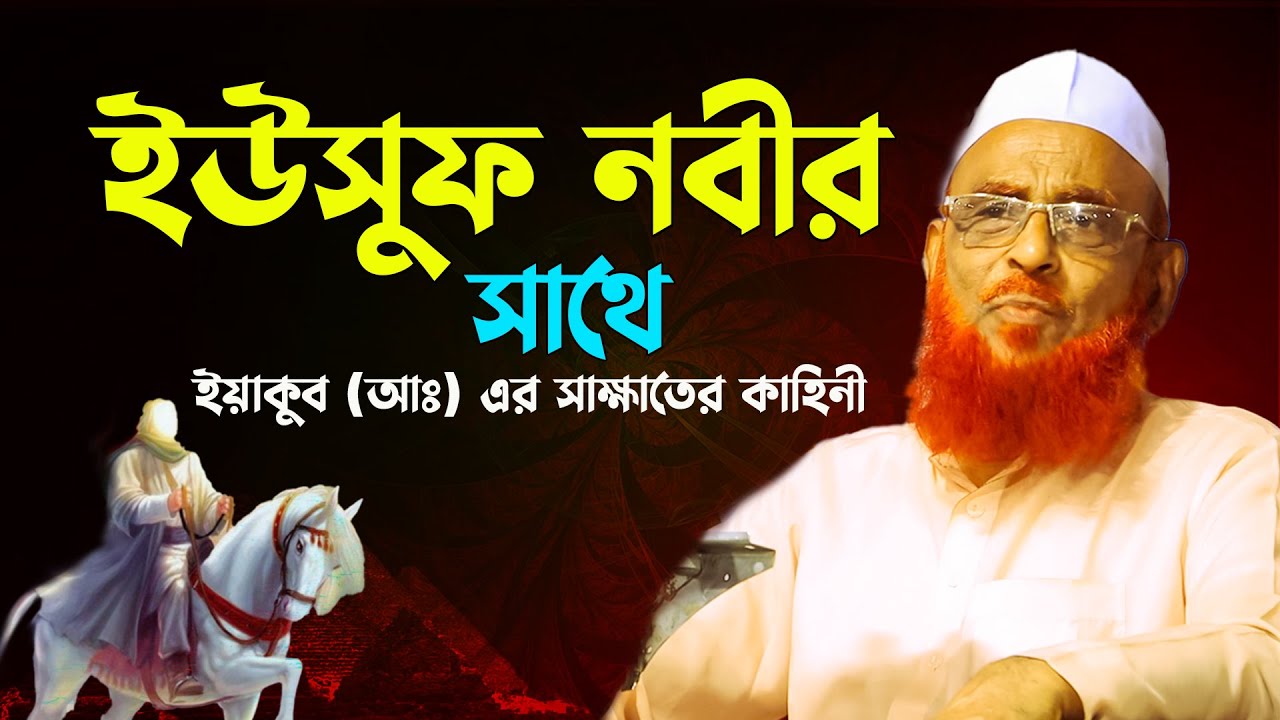 ইউসুফ নবীর সাথে ইয়াকুব আঃ এর সাক্ষাতের কাহিনী || আল্লামা নুরুল ইসলাম ওলিপুরী nurul islam olipuri