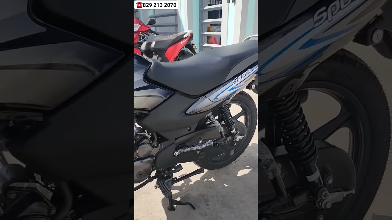 La Moto que da 240 KM por Galon TVS 100 SPORT ideal para Mensajería y Transporte.
