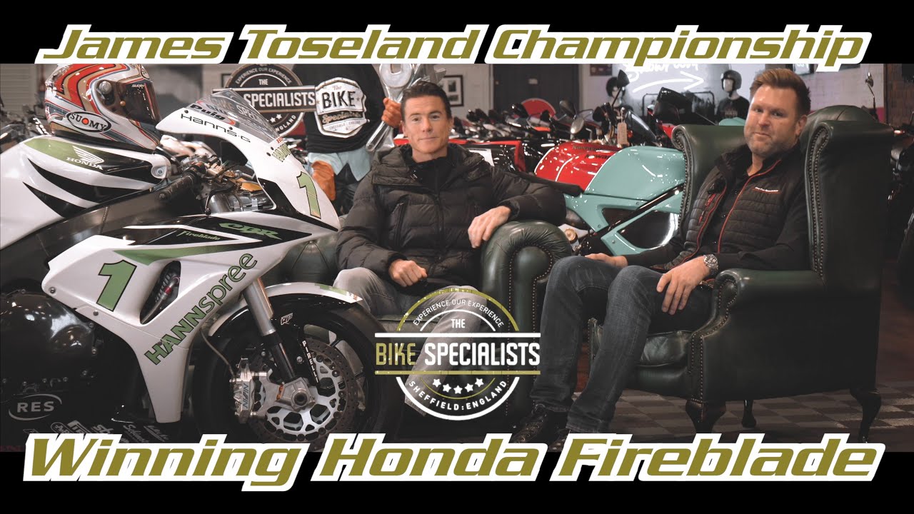 James Toseland Championship Winning Honda Fireblade