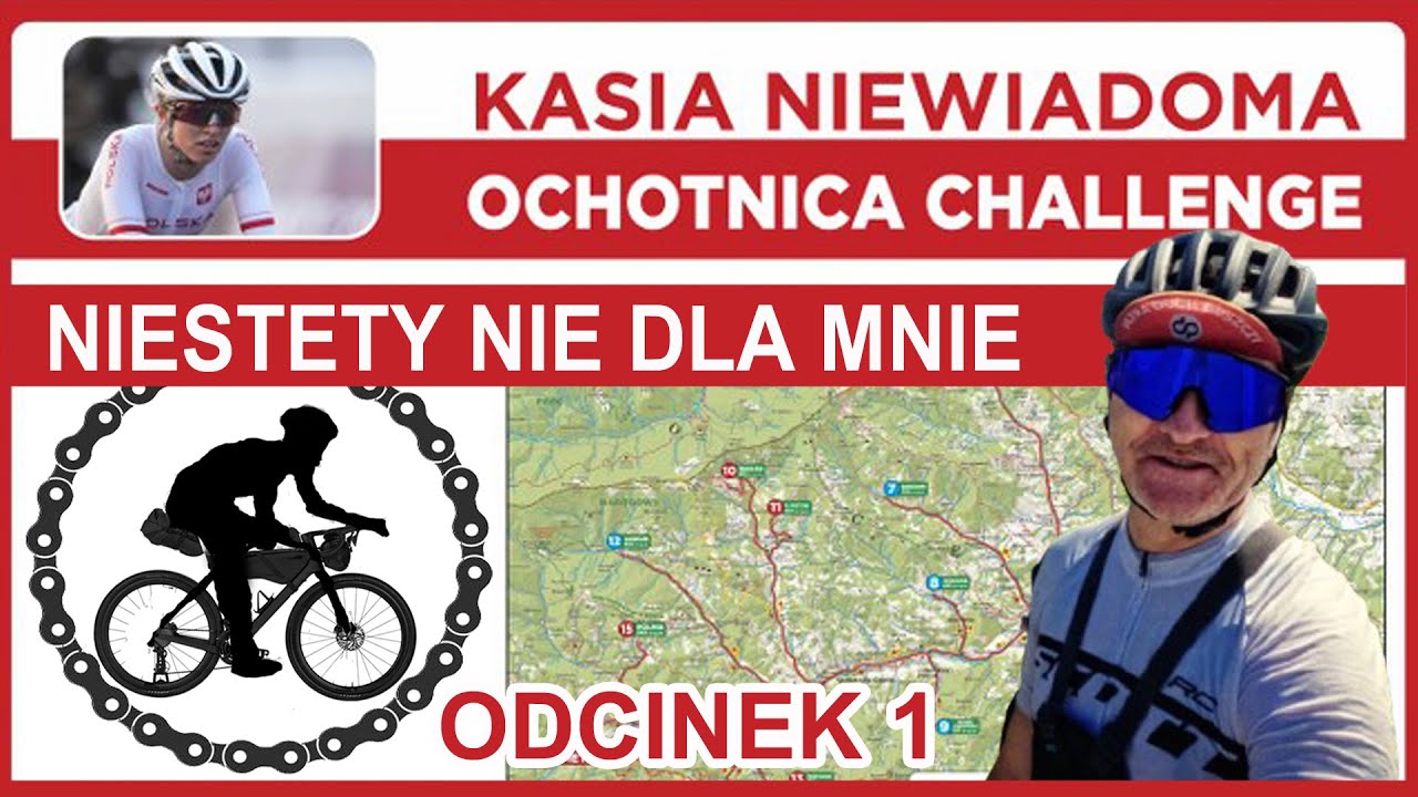 Kasia Niewiadoma Ochotnica Challenge -niestety nie dla mnie - odcinek 1