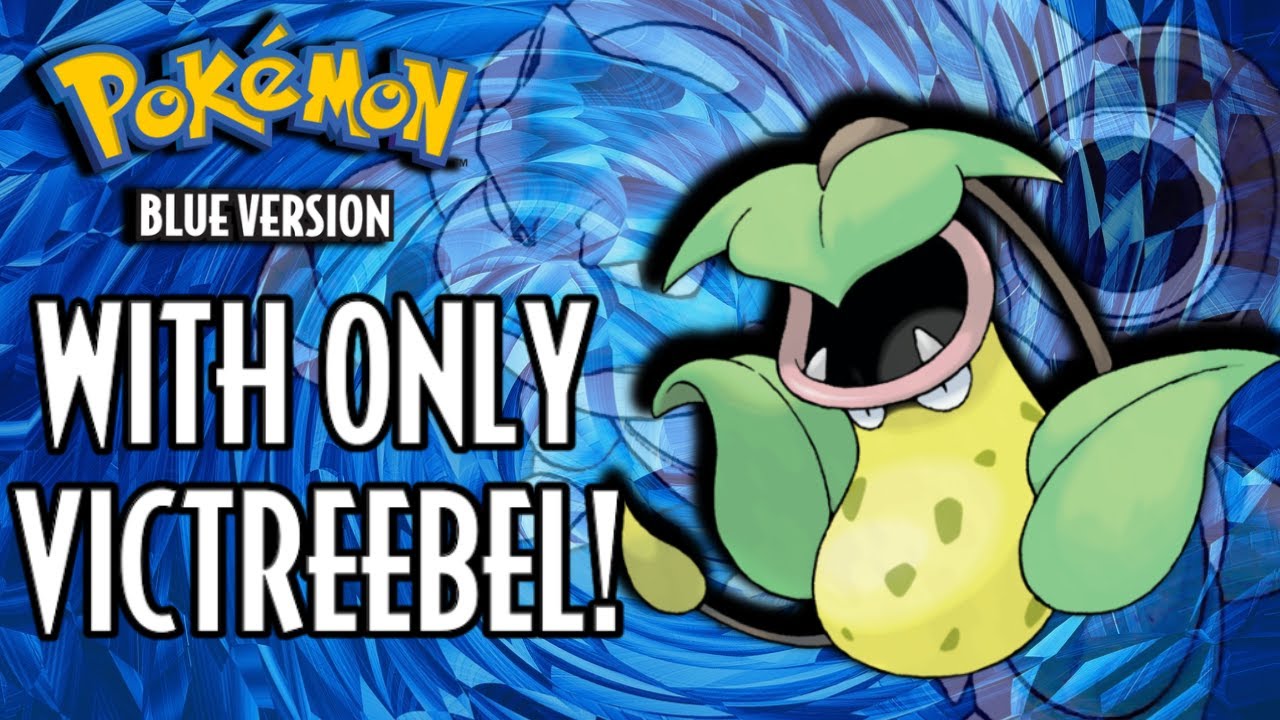 Victreebel Solo Run - Pok&eacute;mon Blue