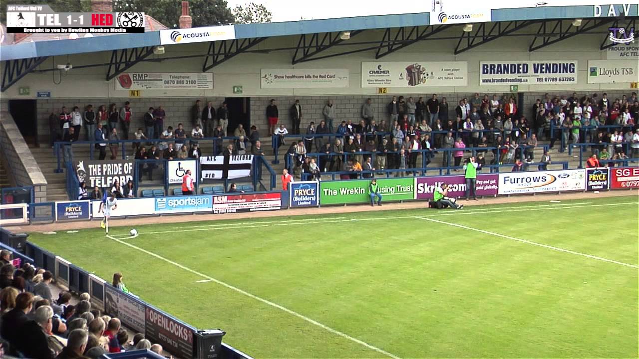 FA Cup - AFC Telford United V Hednesford Town FC