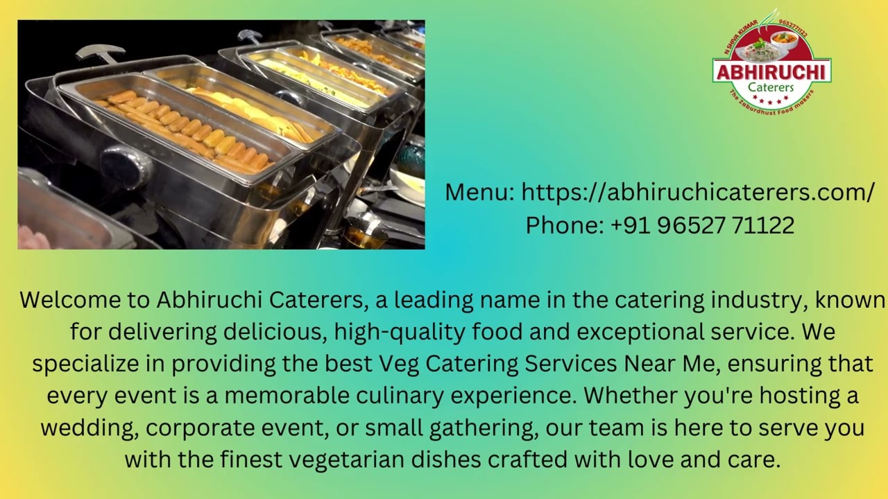 Veg Catering Services Near Me