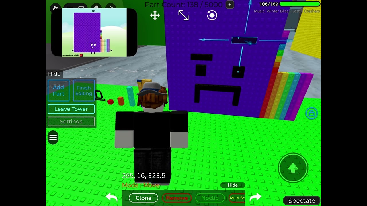 Numberblocks Mandelbrot Band