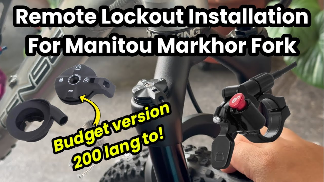 Remote Lockout Installation Para sa Manitou Fork 