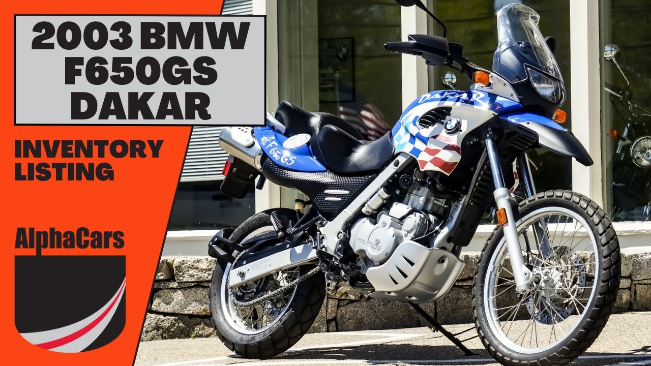 Discover Why the 2003 BMW F650GS Dakar is the Perfect Companion for Adventure