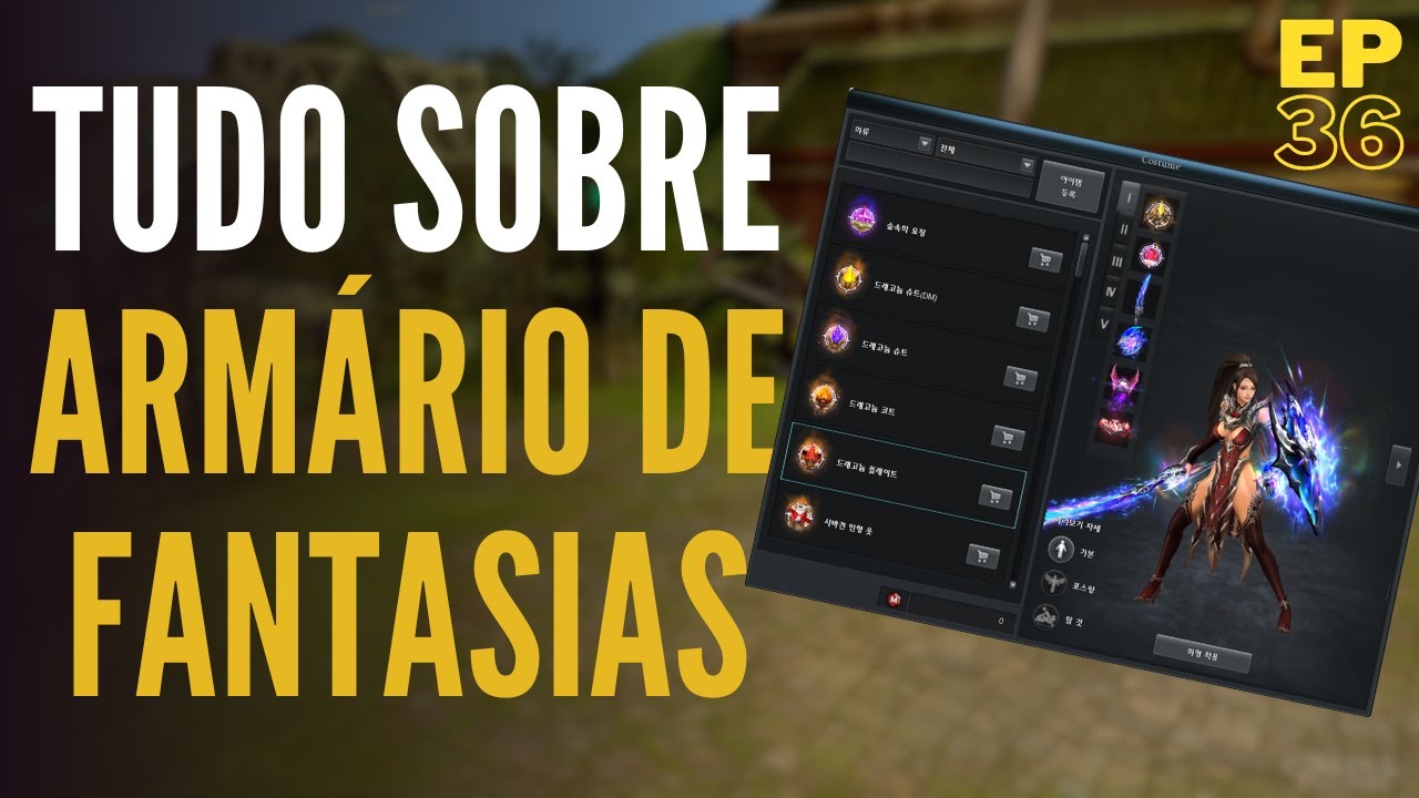 TUDO SOBRE O NOVO ARMÁRIO DE FANTASIAS | Cabal Online - Brasquefut
