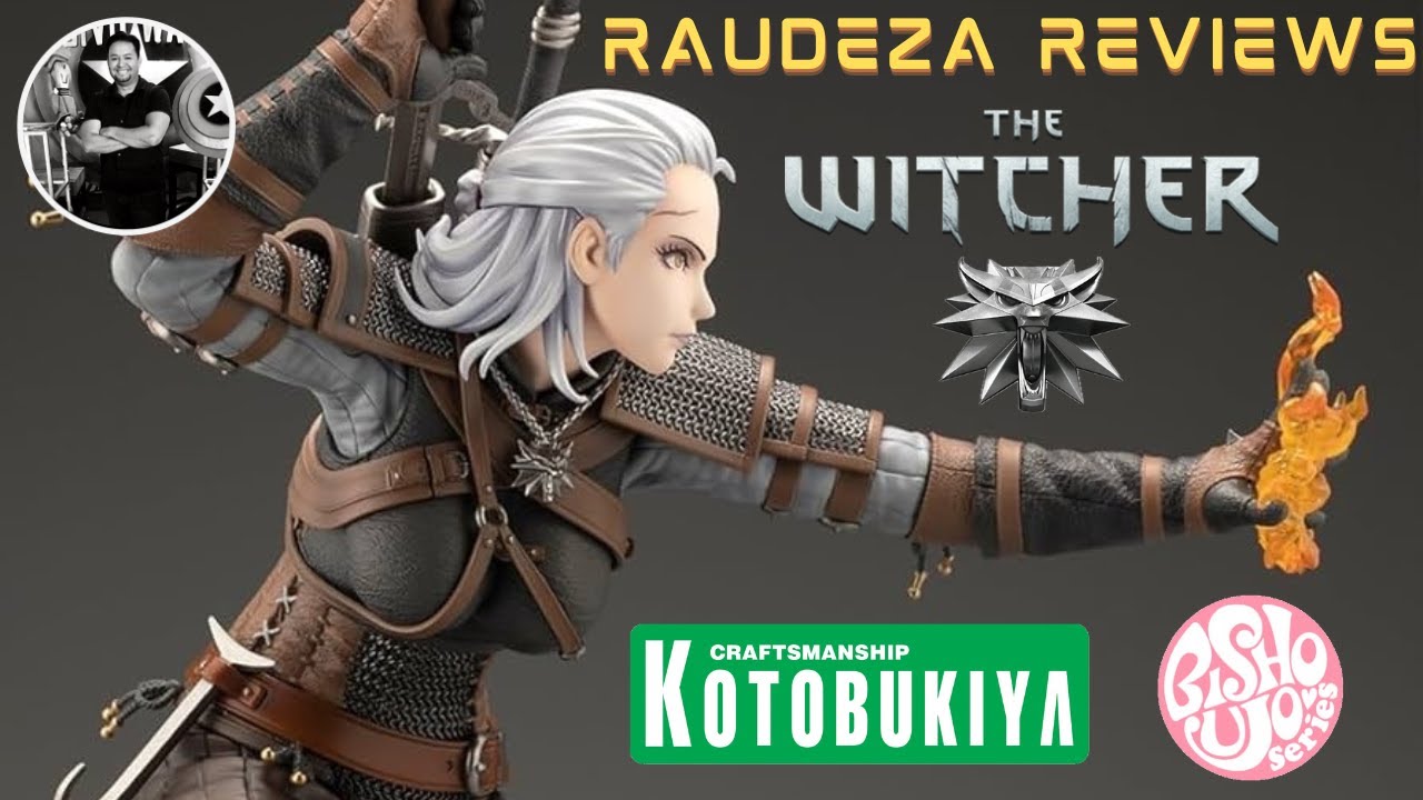 Geralt : The Witcher Kotobukiya Bishoujo 1:7 Scale Statue Review