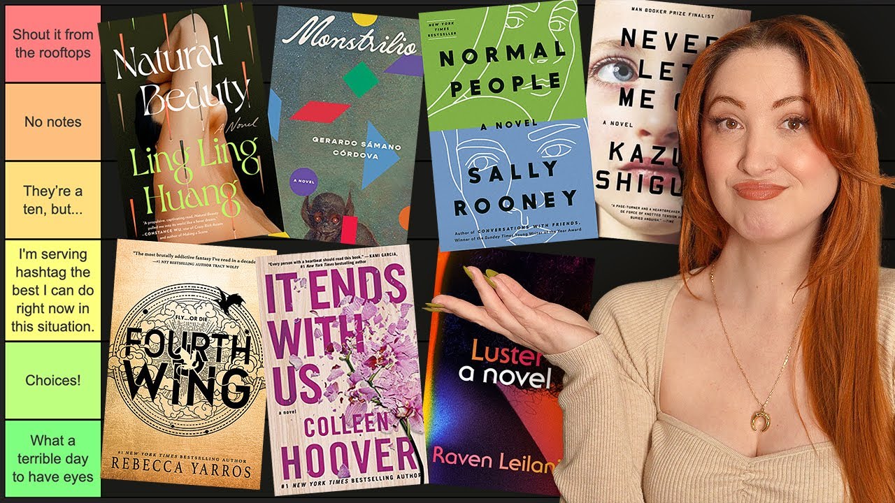 Tier Ranking Every Book I Read in 2023 (108 books!) 📚🌟