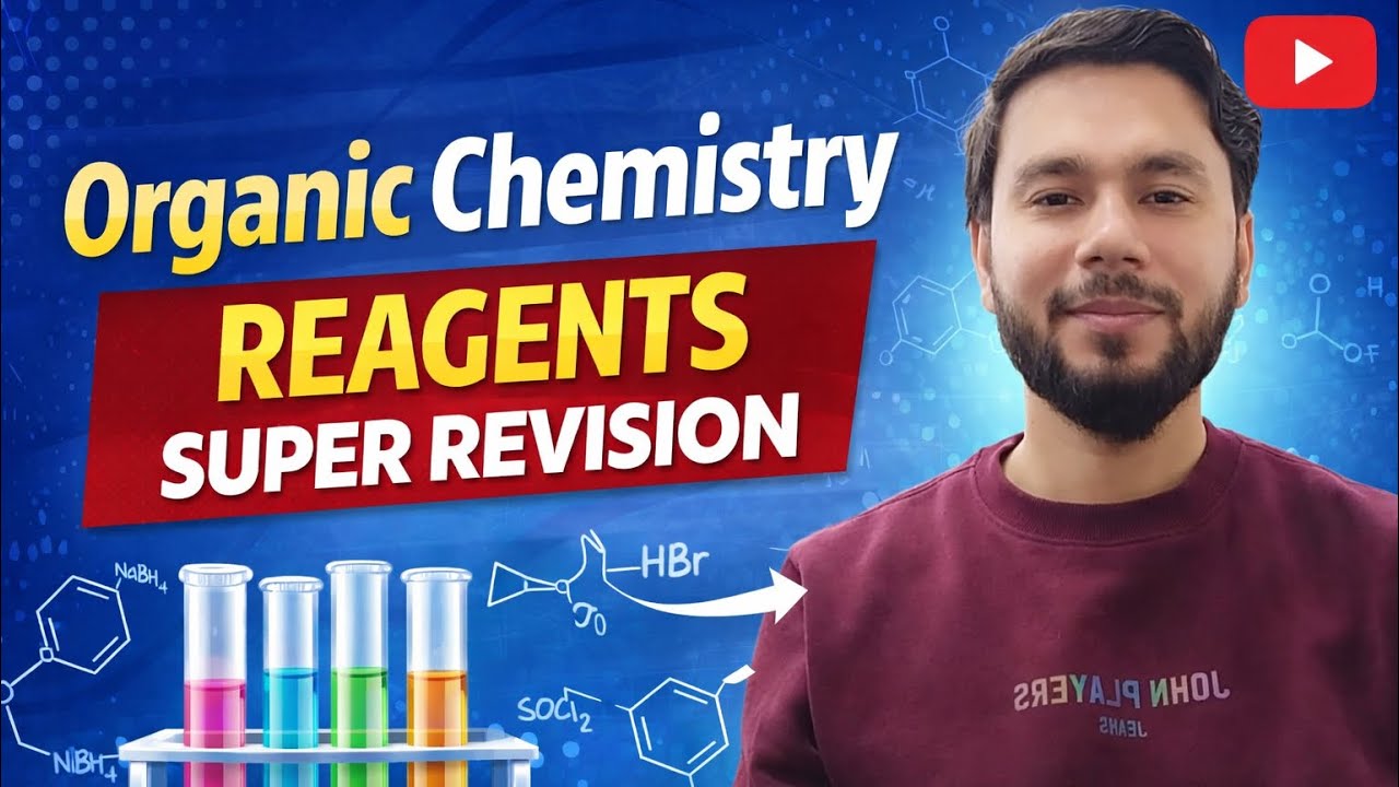 ORGANIC CHEMISTRY - REAGENTS REVISION | NEET | JEE #reagent #booster 