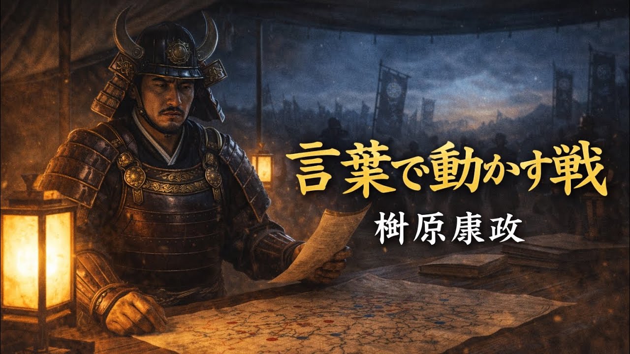 🔥【歴史ラップ】言葉で動かす戦 — 榊原康政🔥（戦う前に決まる勝敗）