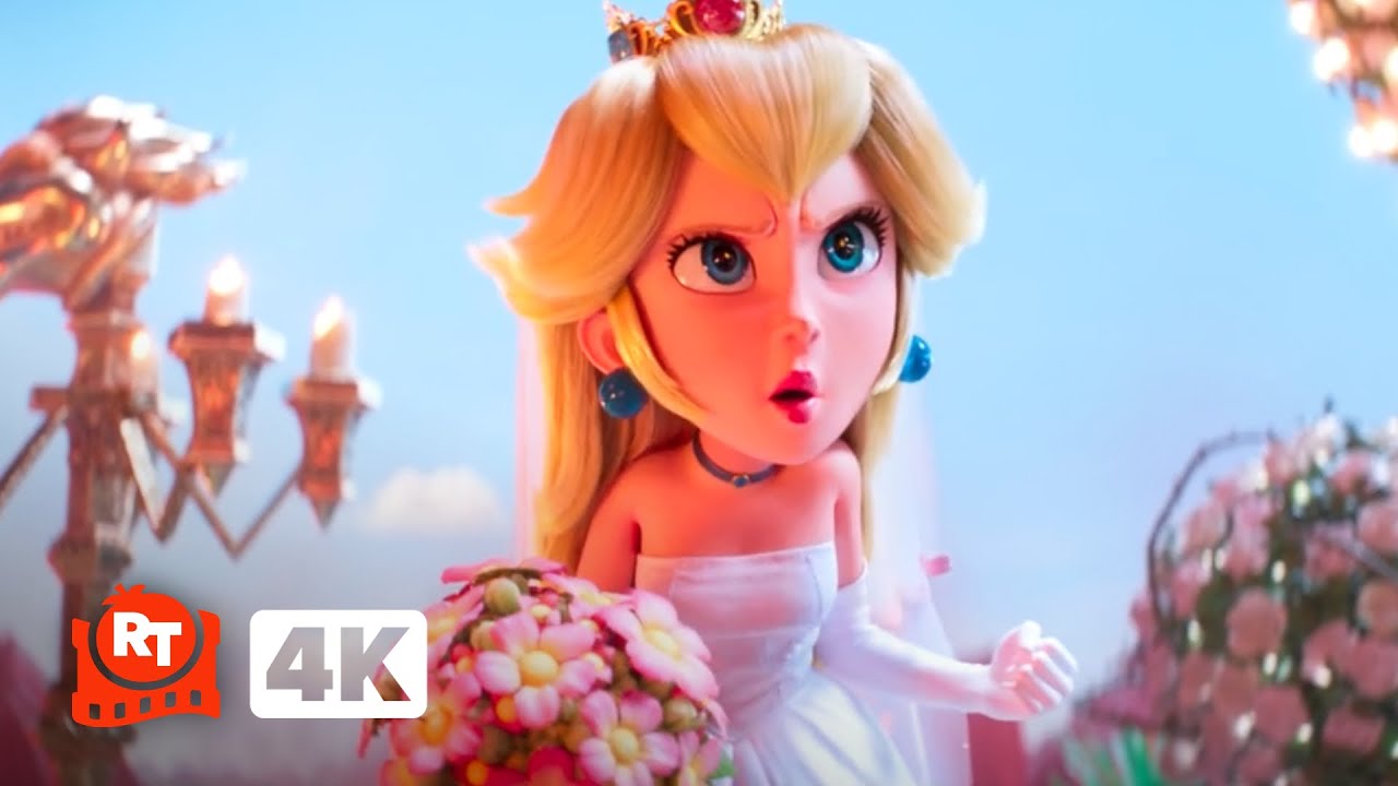 The Super Mario Bros. Movie (2023) 4K - Bowser & Peach's Wedding | Movieclips
