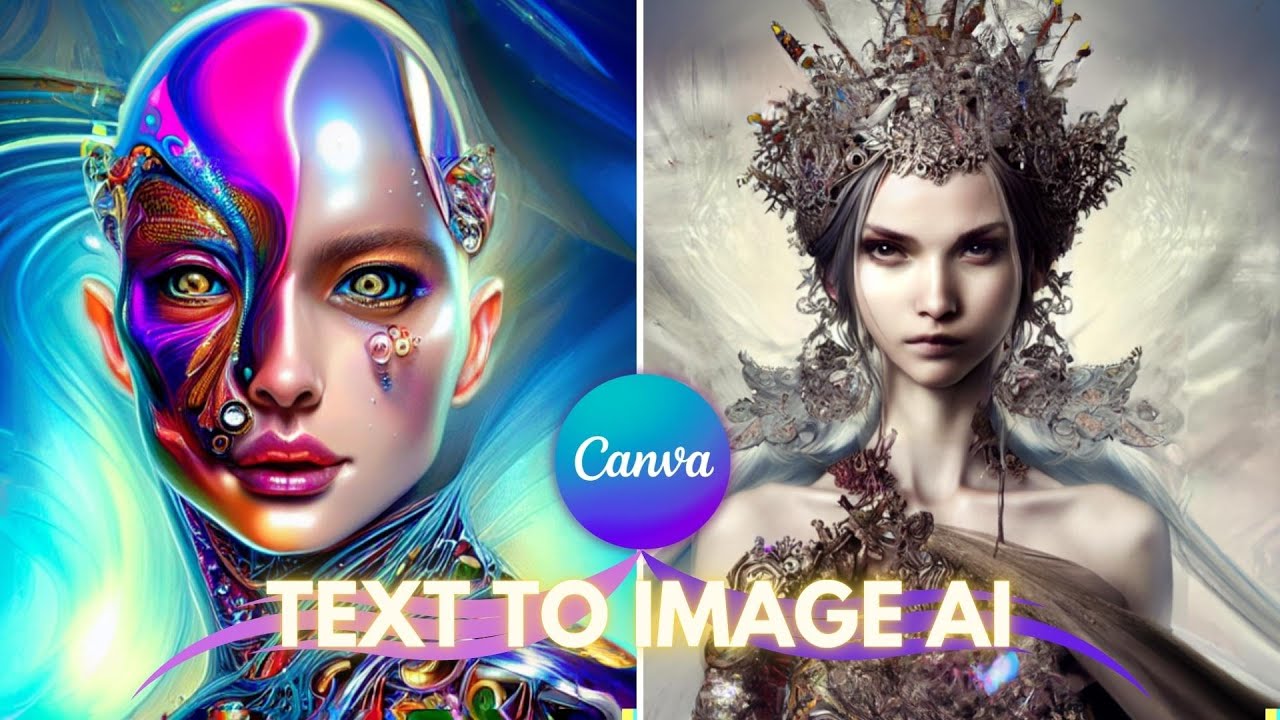 Canva's Text To Image AI Is AMAZING!