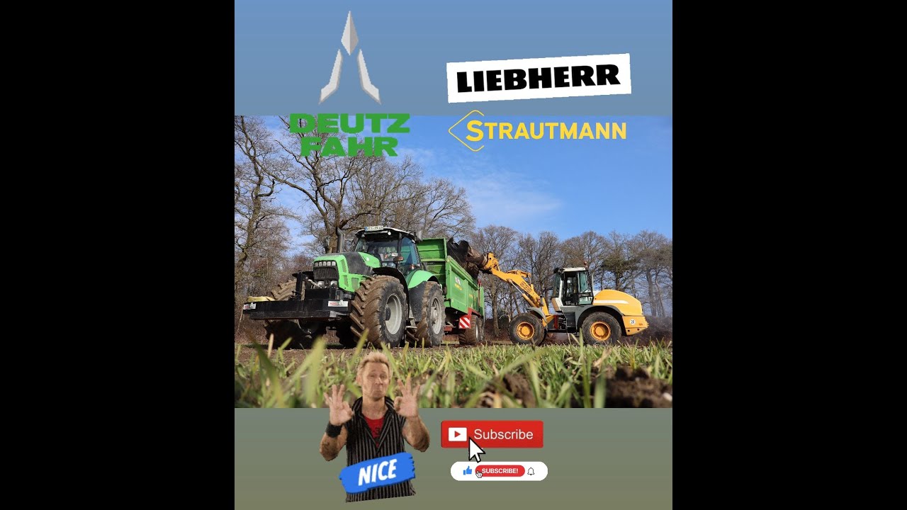 Miststreuen 2026 | Deutz-Fahr Agrotron TTV 630 im Einsatz | Die Sperrfrist ist vorbei! 🚜💨/Lu-Kok