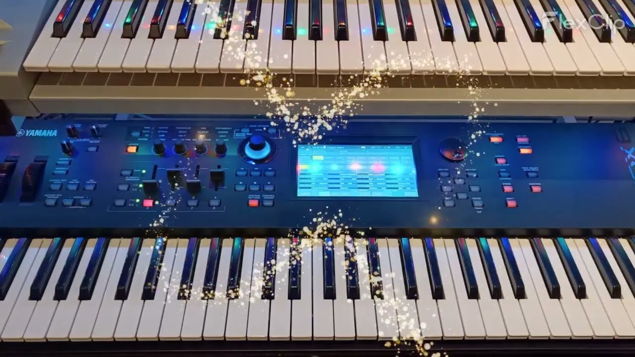 Pianotest   Yamaha Modx, Yamaha EX5R, Pianoteq (Zynthian/Raspberry PI 4), Akai S5000