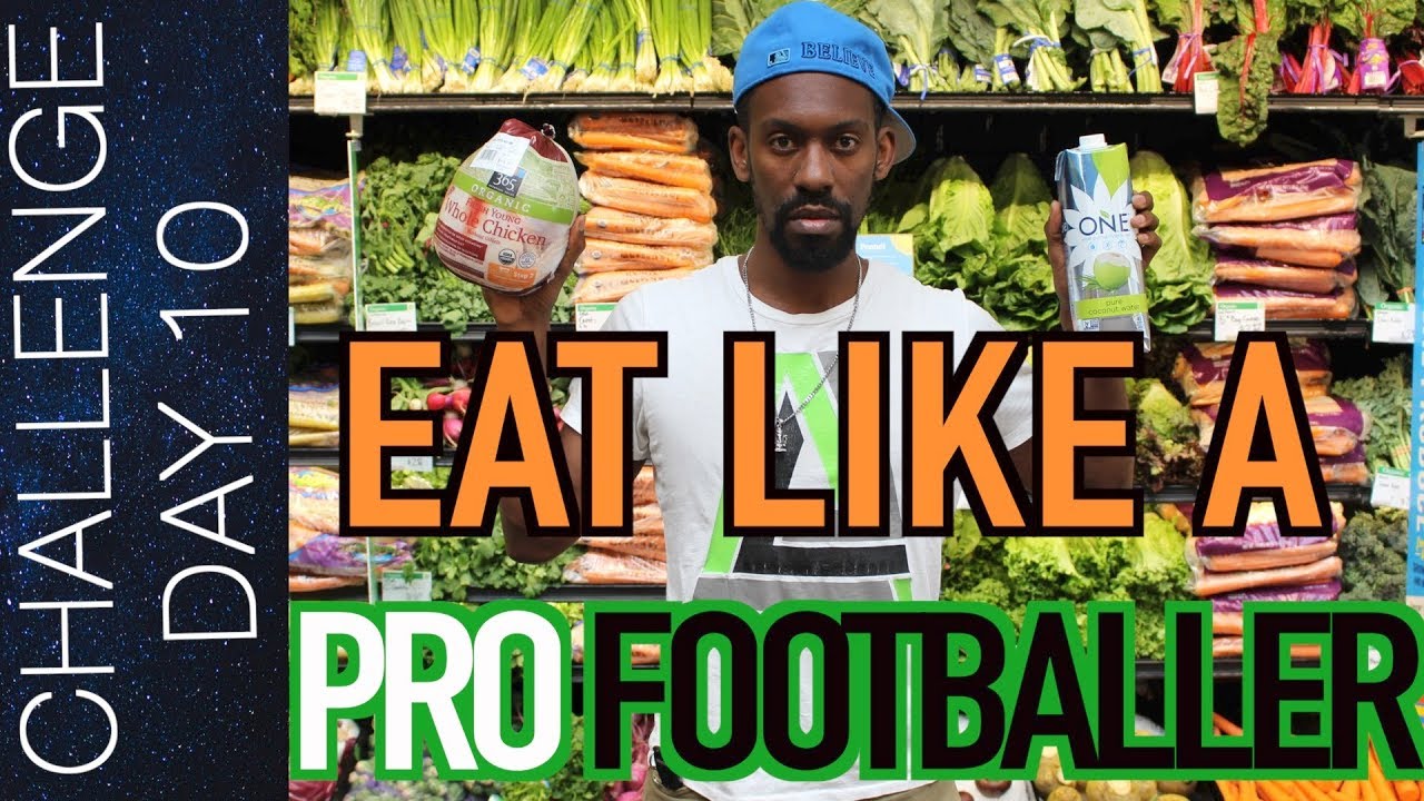 NUTRITION: WHAT SOCCER PLAYERS SHOULD EAT - meal plan, pre game meal etc. | Day 10