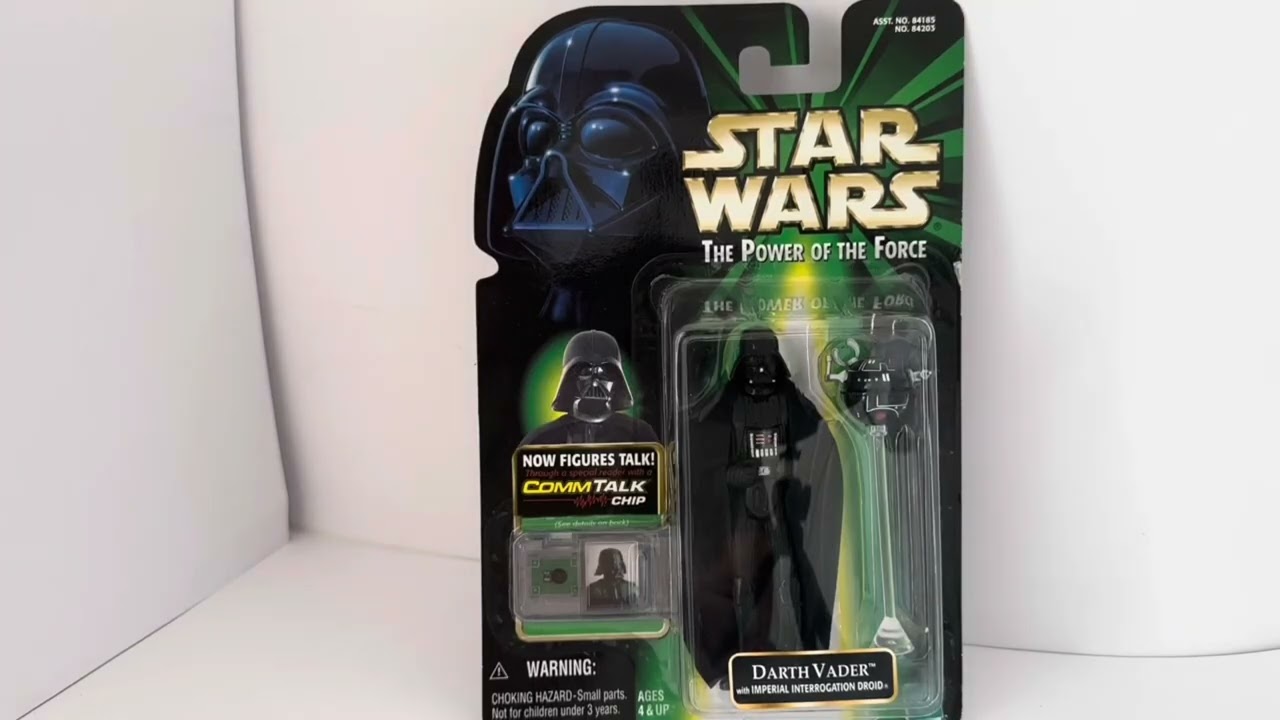Винтажная фигурка Дарта Вейдера, лорда ситхов, из серии Star Wars POTF 1999 года, в комплекте с и...