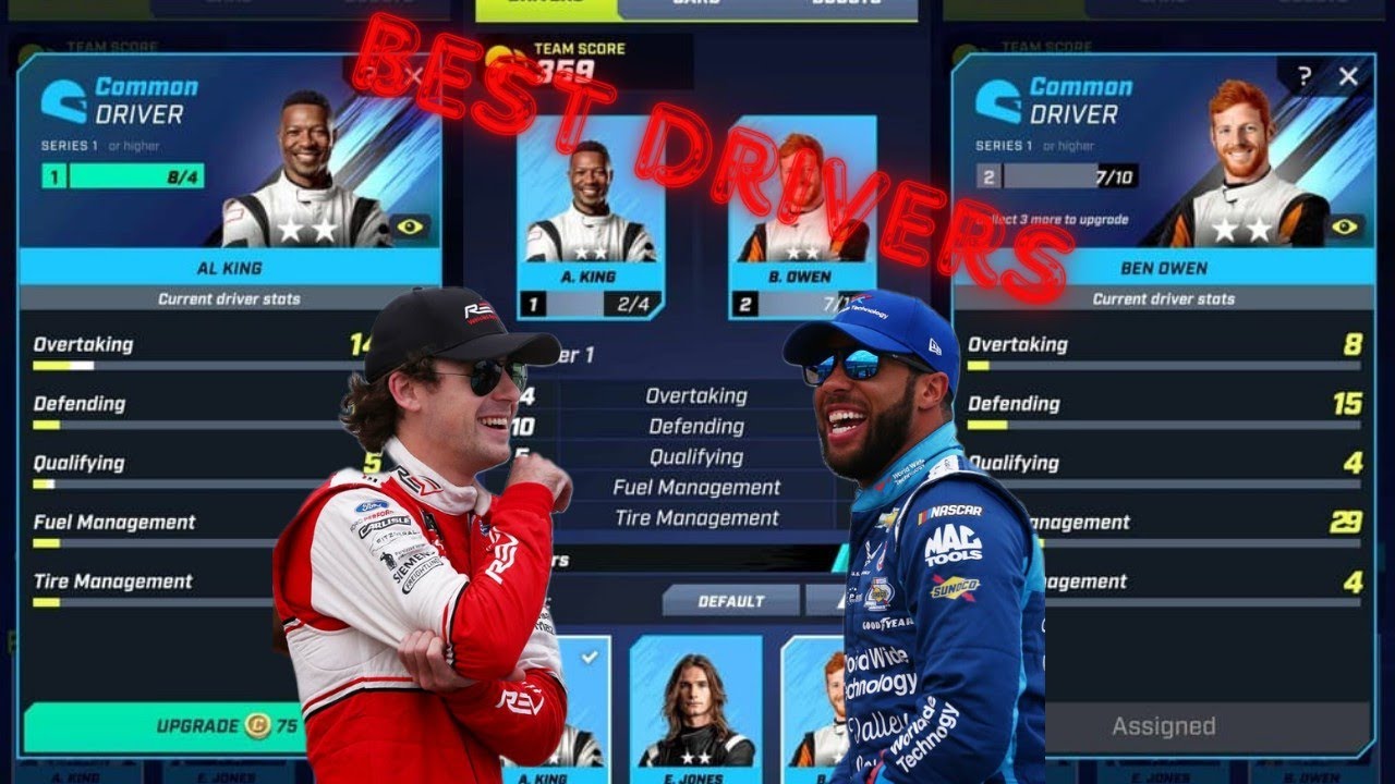 Nascar Manager | How To Pick Your Best Drivers
