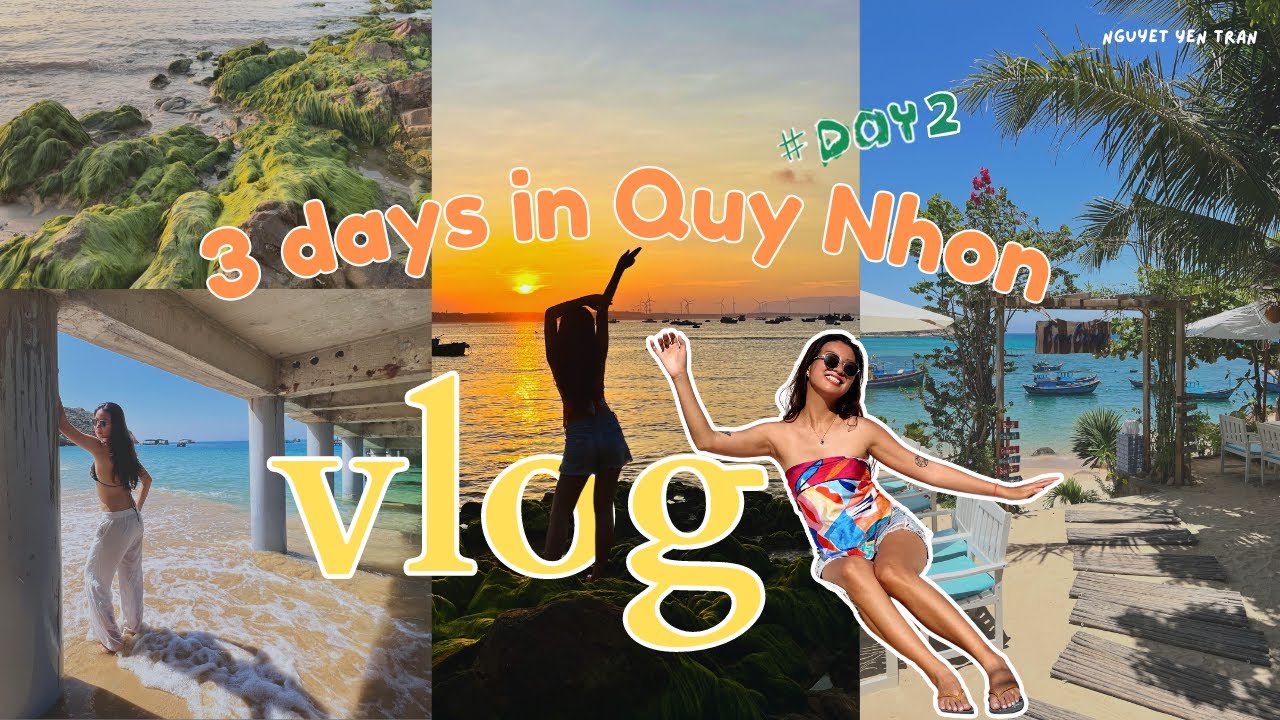 vlog Quy Nhơn: Tour Hòn Khô, Kỳ Co, Eo Gió, mê đắm vẻ đẹp của làng chài Nhơn Lý