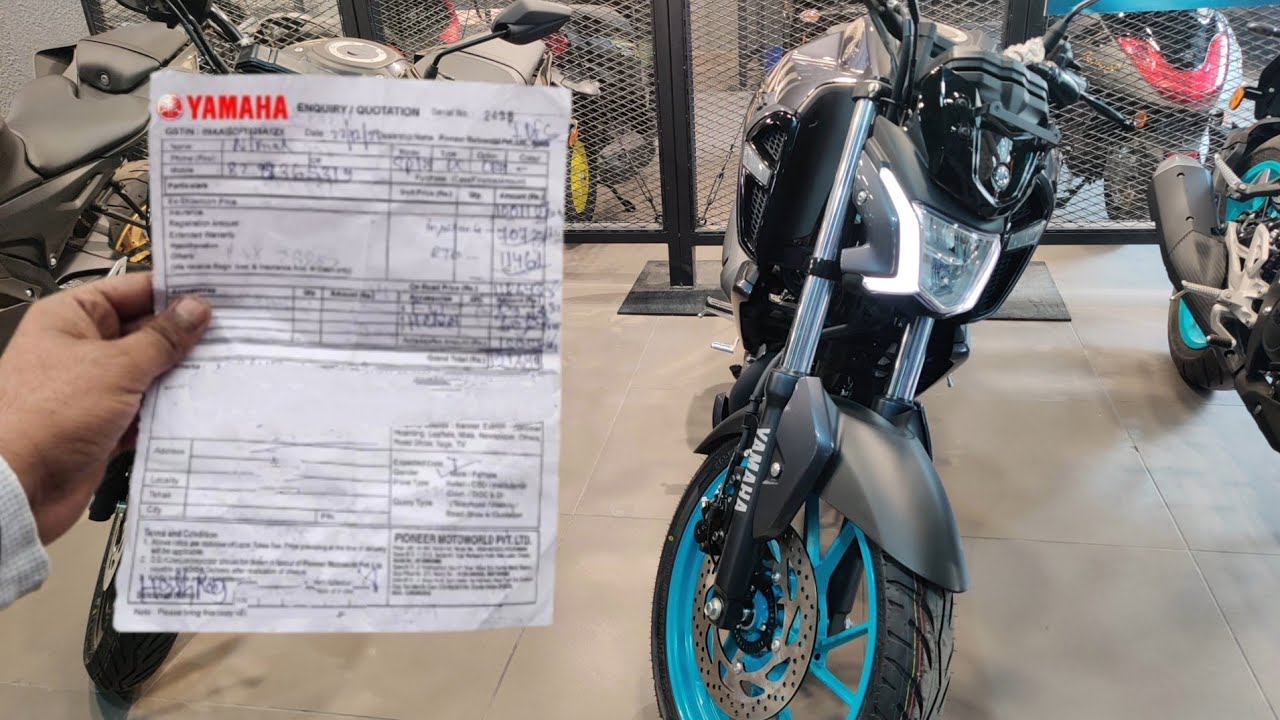 2025 FZS V4 HYBRID :: DOWN PAYMENT & EMI DETAILS