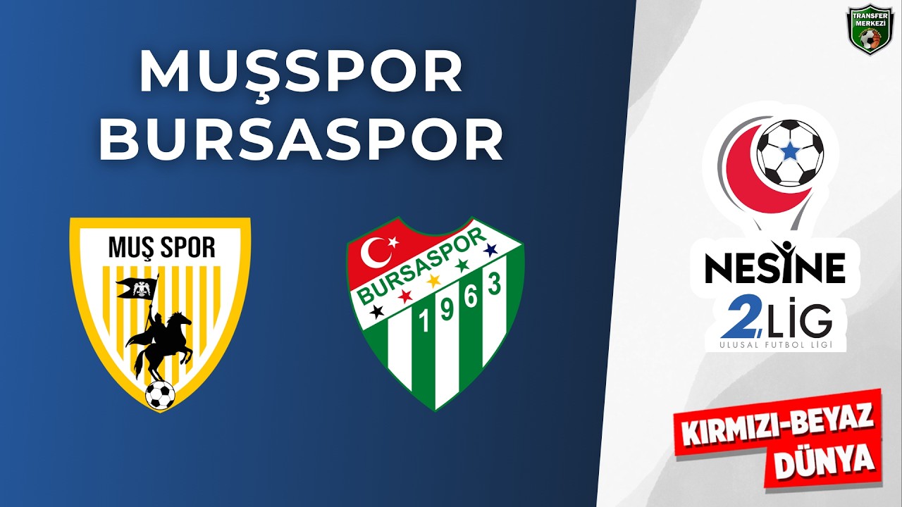 Muşspor - Bursaspor | Maç Önü Değerlendirmesi | KIRMIZI-BEYAZ DÜNYA