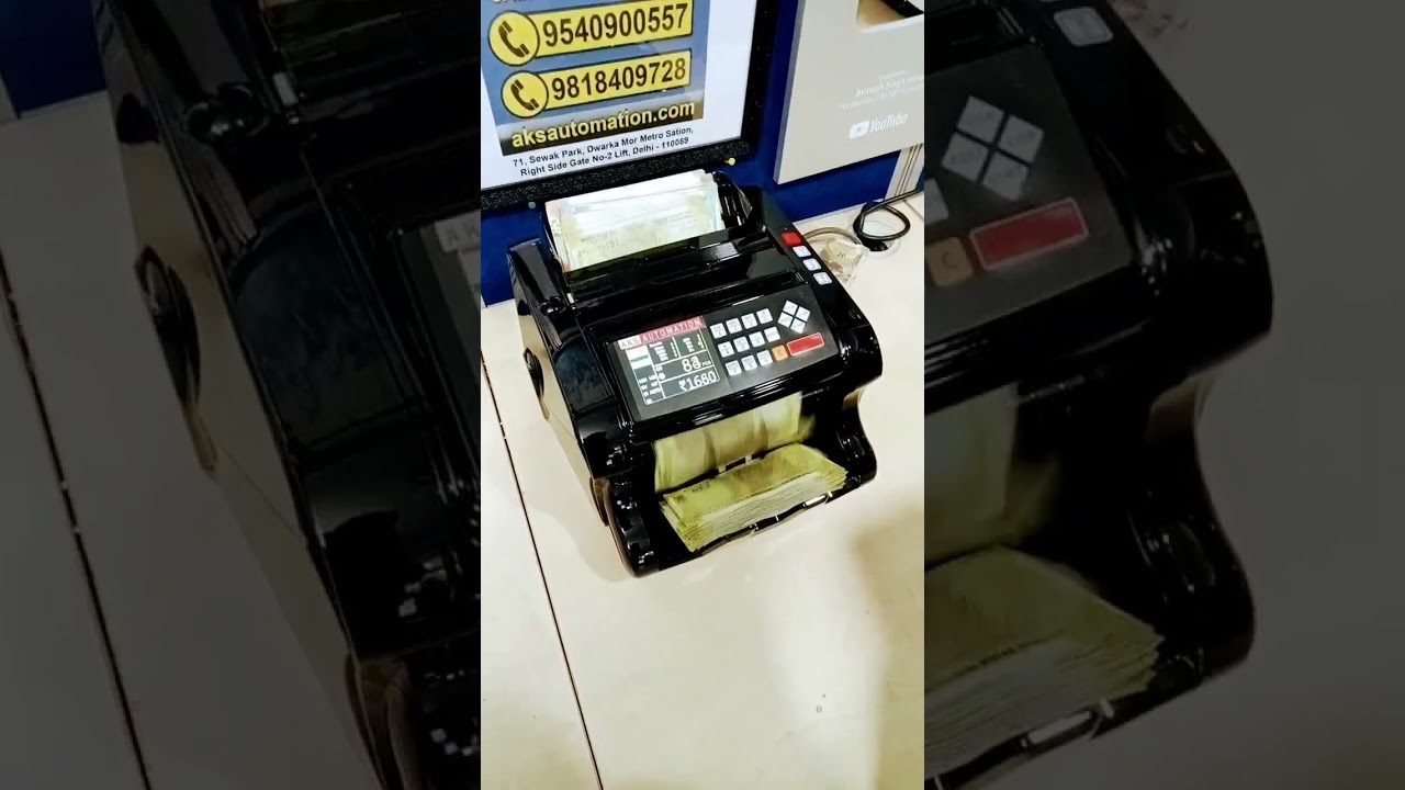 Currency Counting Machine Distributor in Delhi #shorts #notecountingmachine #distributor #delhi