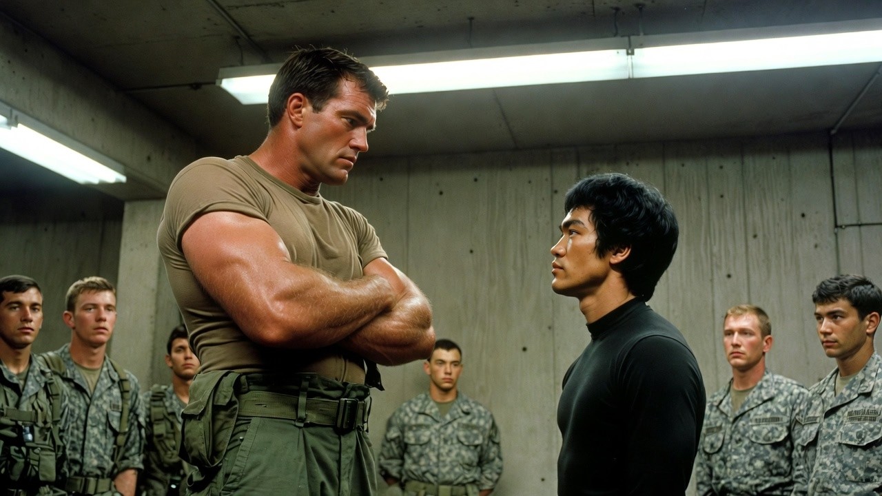 Bruce Lee at SEAL Team Six: Commander 6'4