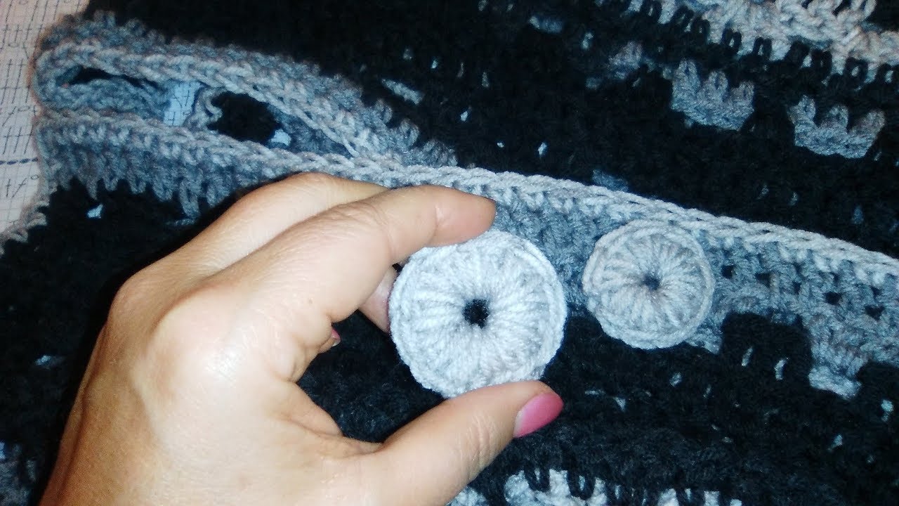 COME FARE UN BOTTONE ALL'UNCINETTO TUTORIAL FACILE ALEX CROCHET