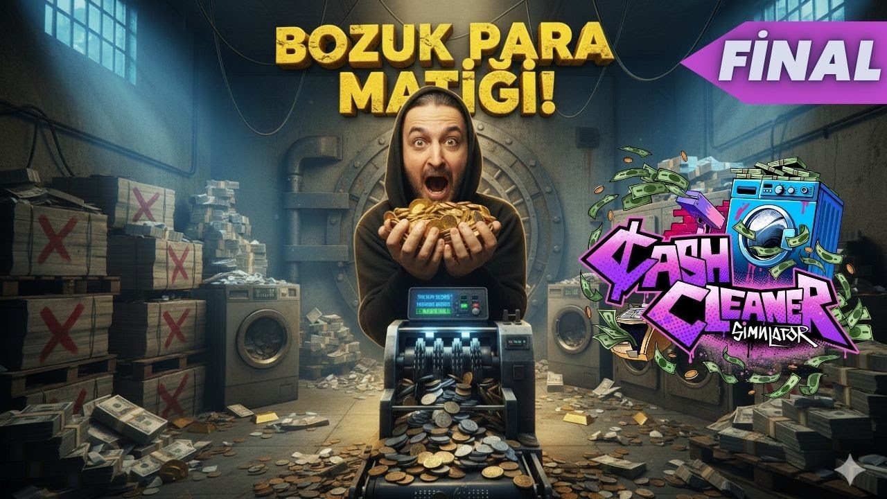 Bozuk Paralar Koleksiyonlar ve İşaretli Paralar ! | Cash Cleaner Simulator Türkçe Final