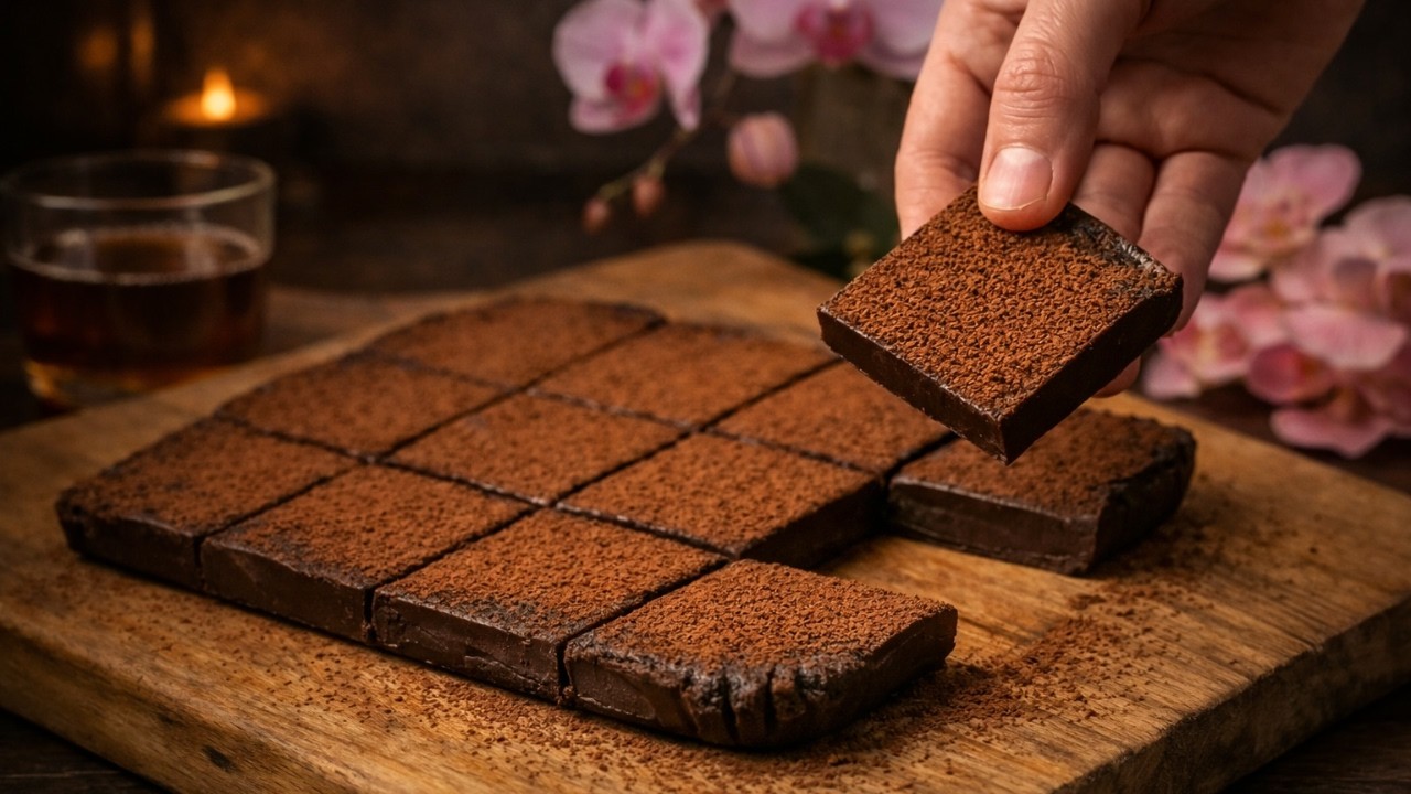 Dieses Schoko‑Fudge ist gefährlich lecker… aus Kondensmilch