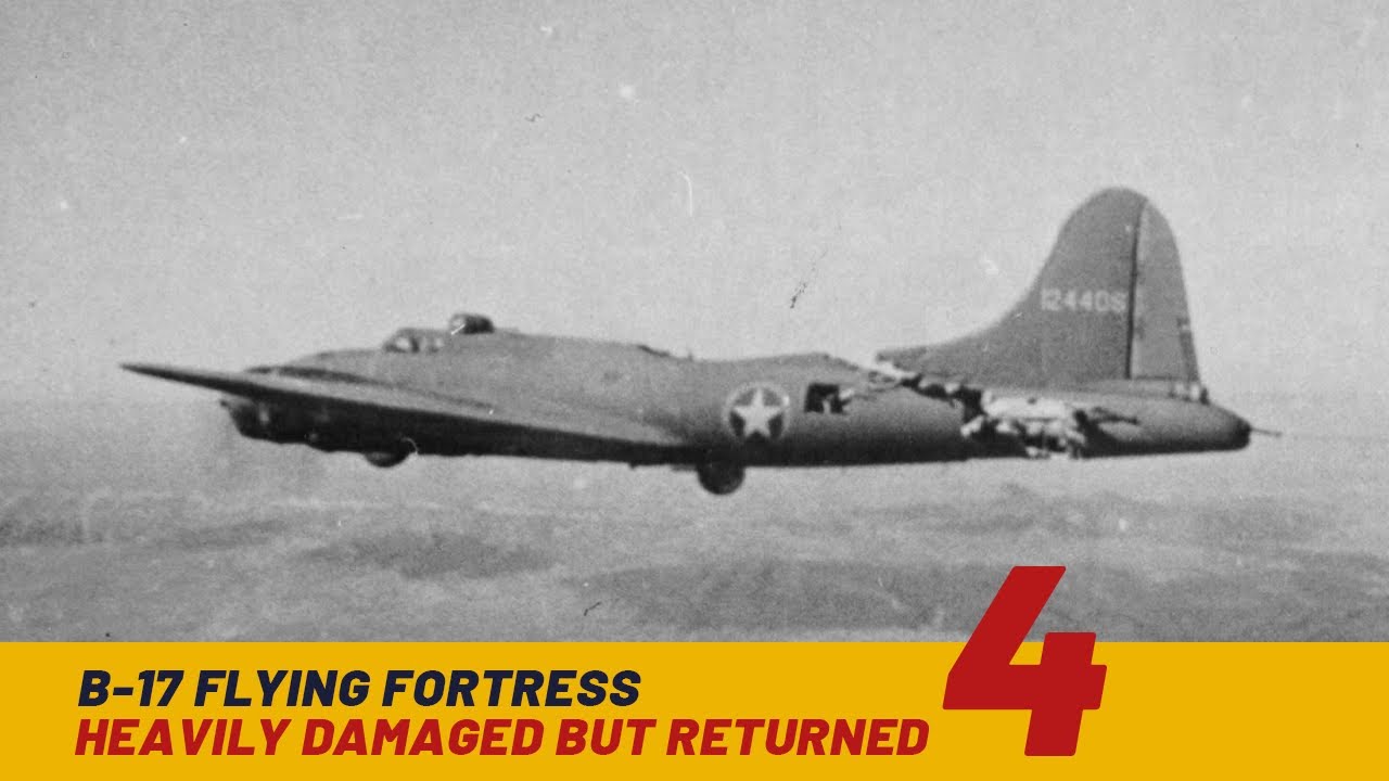 B-17 Bombers Heavily Damaged But Returned | 4