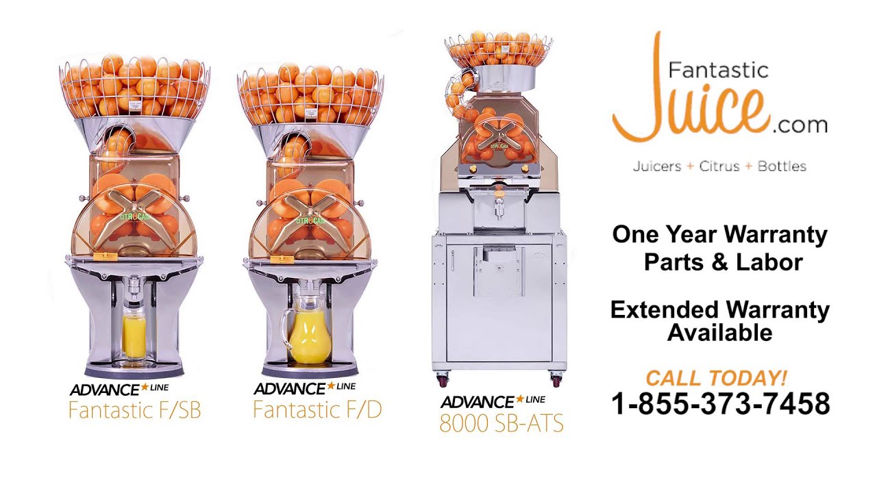 Citrocasa Self Service Juicers from Fantastic Juice: Benefits of Owning a Self Serve Juicer