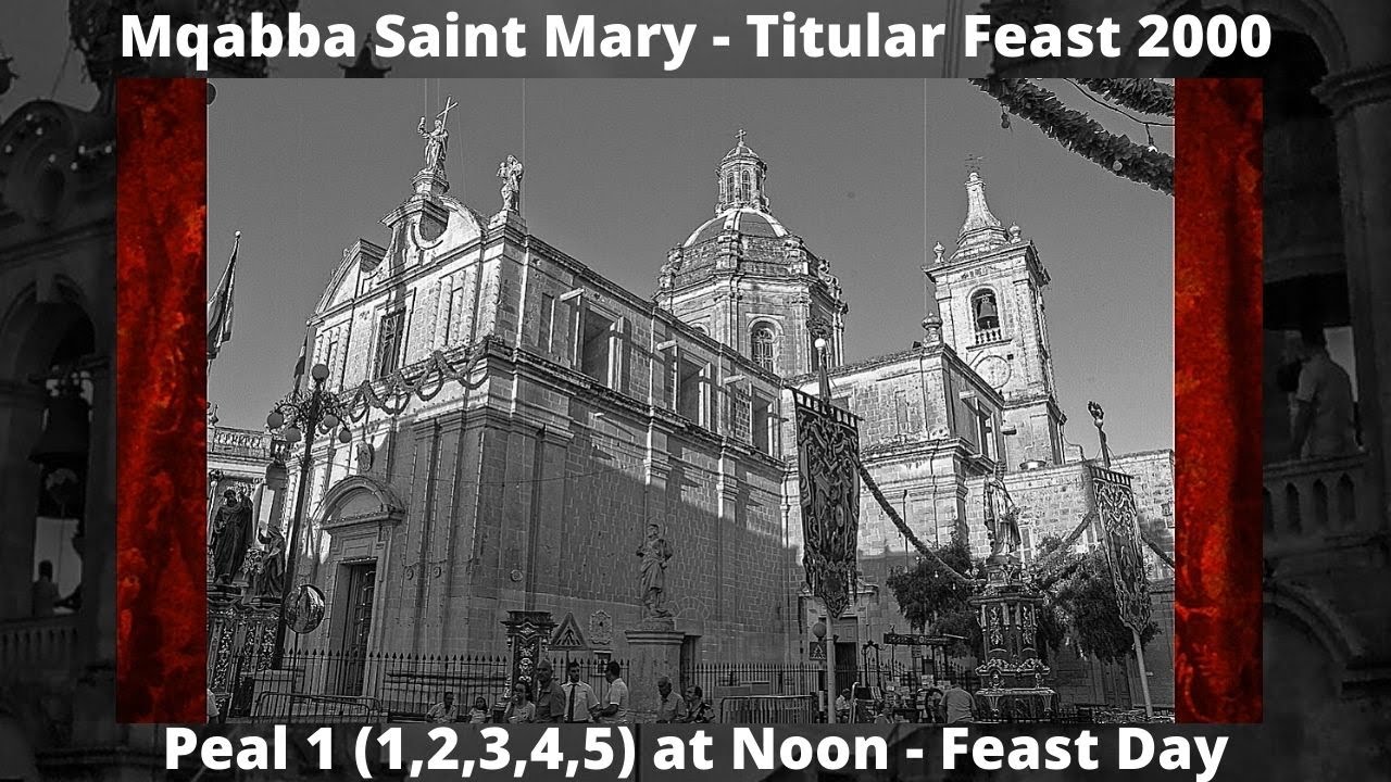 Mota 1 ta' 12:00pm (2000 - 1,2,3,4,5) - Mqabba Santa Marija - Festa Titulari - 4/5 Qniepen