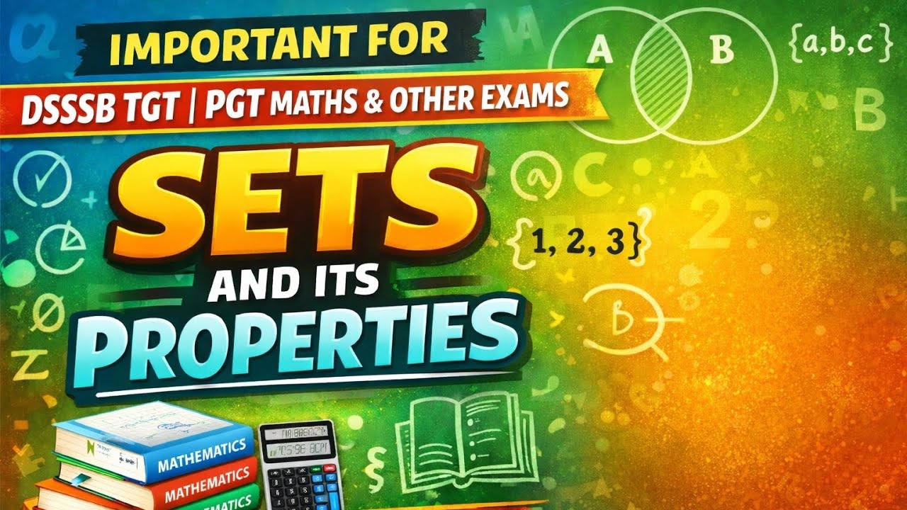 SETS & ITS PROPERTIES | One Shot Complete @MathsCareTGT-PGTbyGPSir @MathswithPawanRao 