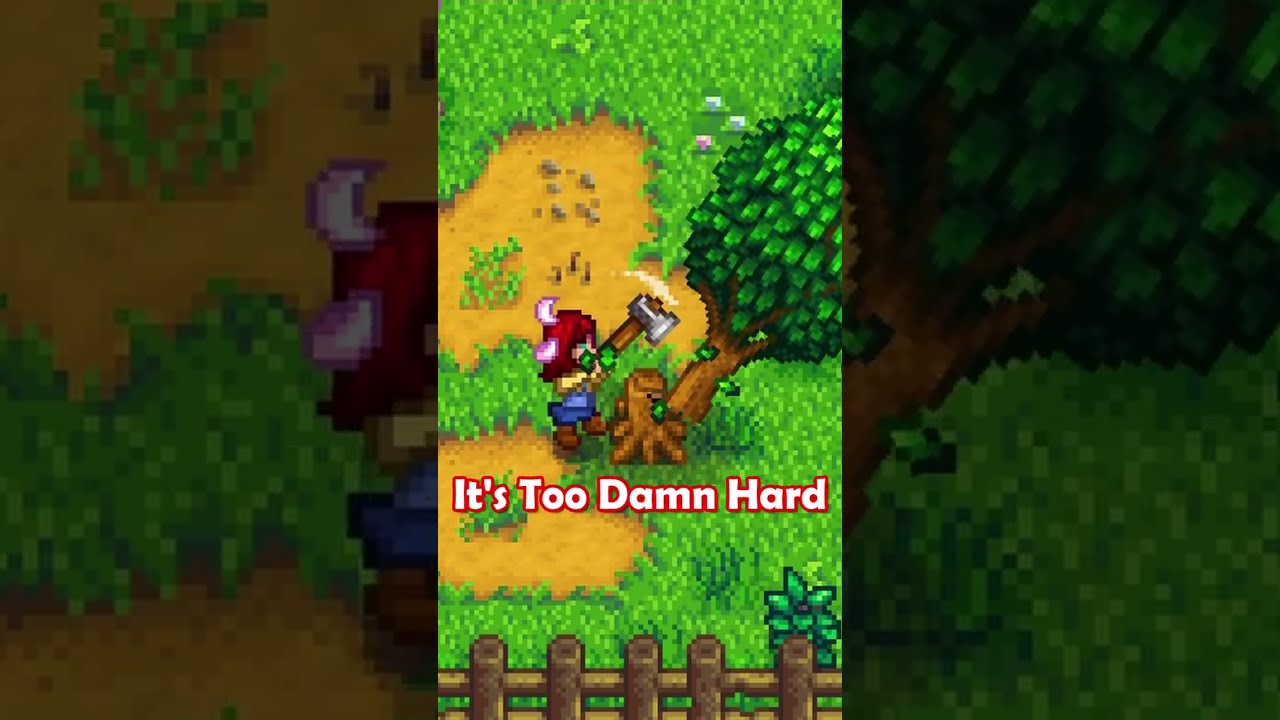 Animation Cancelling In Stardew Valley.