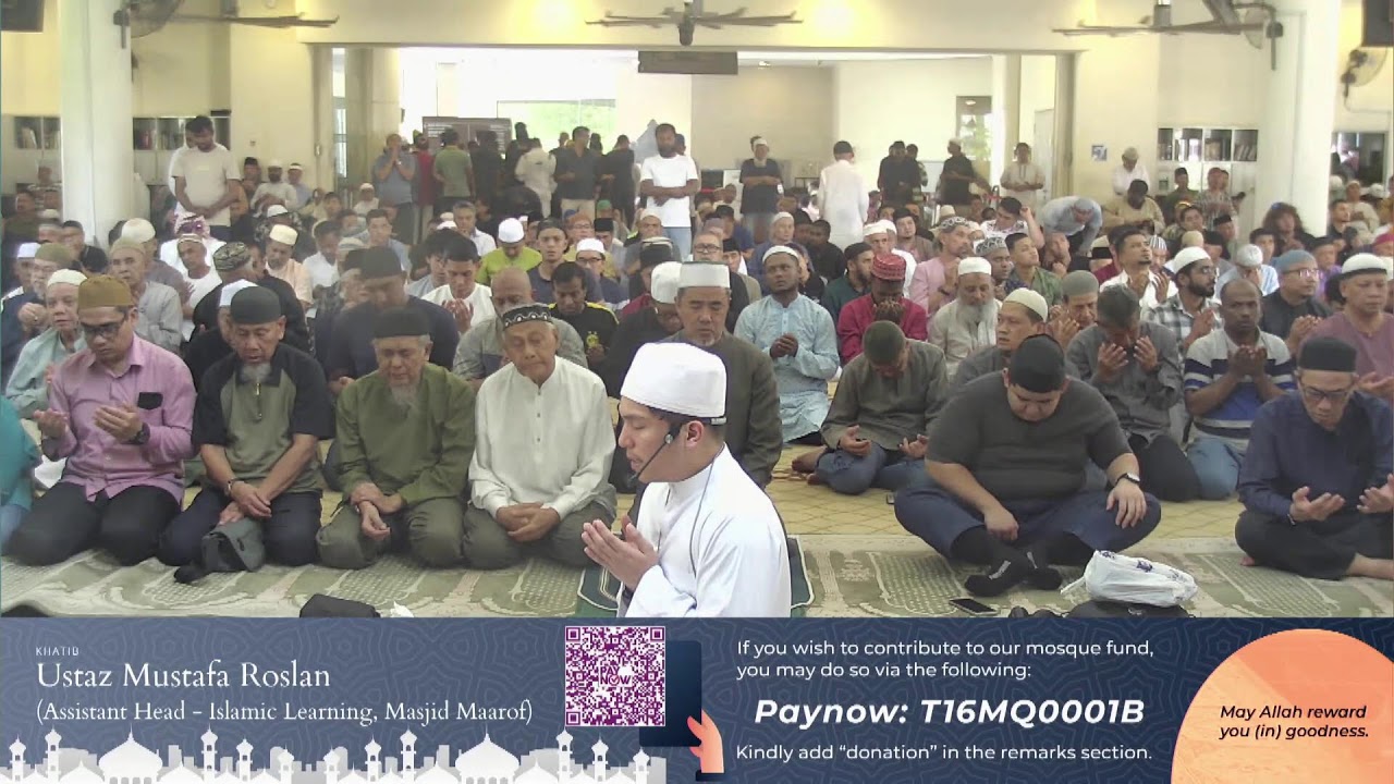[LIVE] Masjid Maarof Solat Jumaat & Khutbah 23 January 2026
