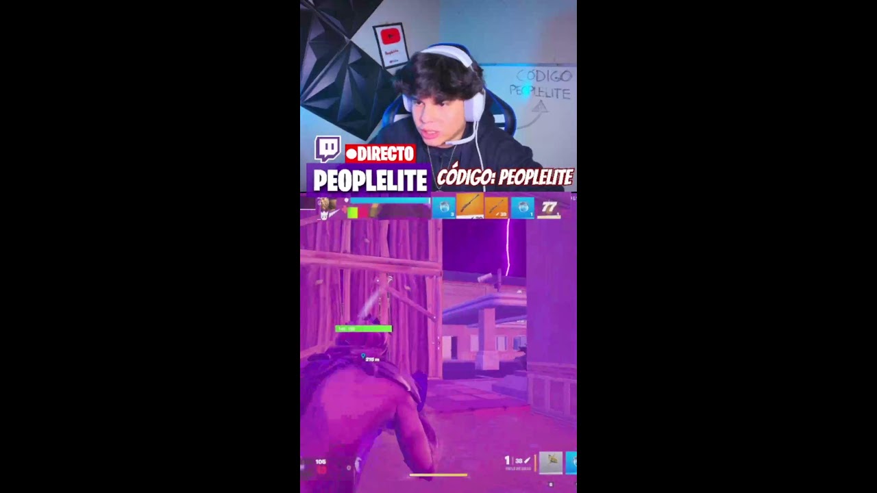 BUSCANDO MÍTICAS Y EXÓTICAS en DIRECTO 😎🚨CÓDIGO PEOPLELITE🚨#epicpartner #fortnite #peoplelite