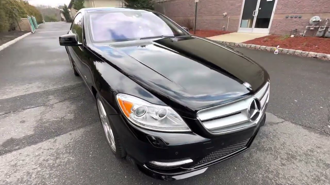 2011 Mercedes-Benz CL550 4matic black/black Premium/Sport Packages 358 miles !!! 2/21/23